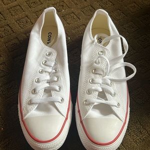All white womens converse allstar